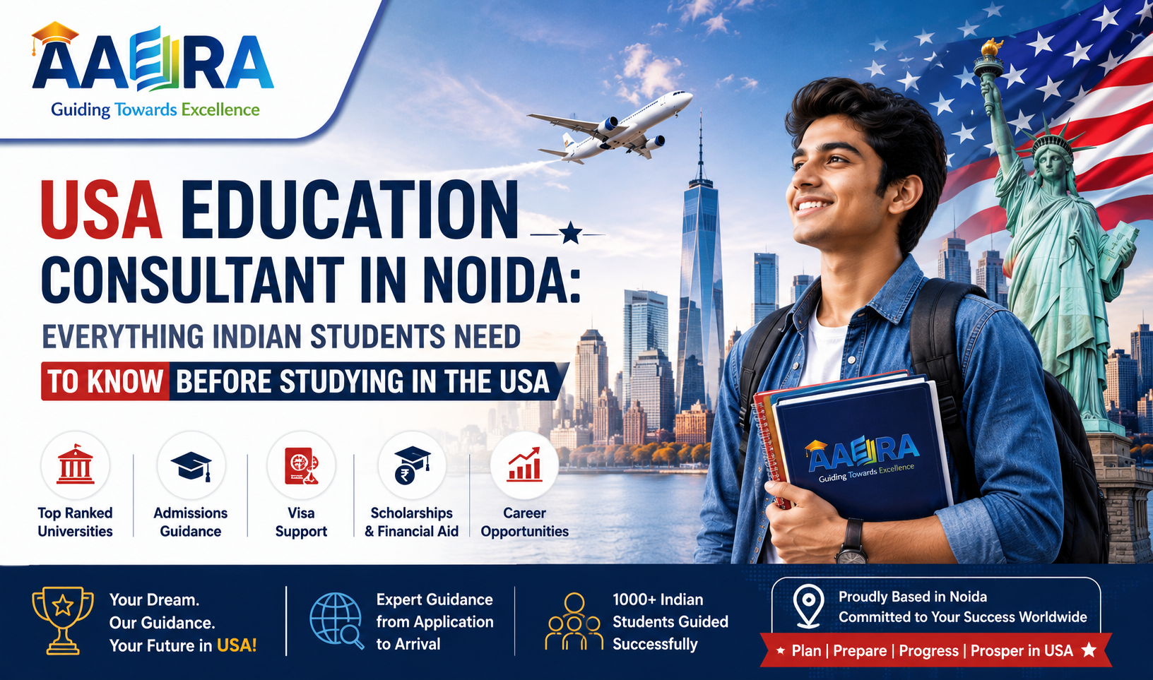 USA Education Consultant in Noida